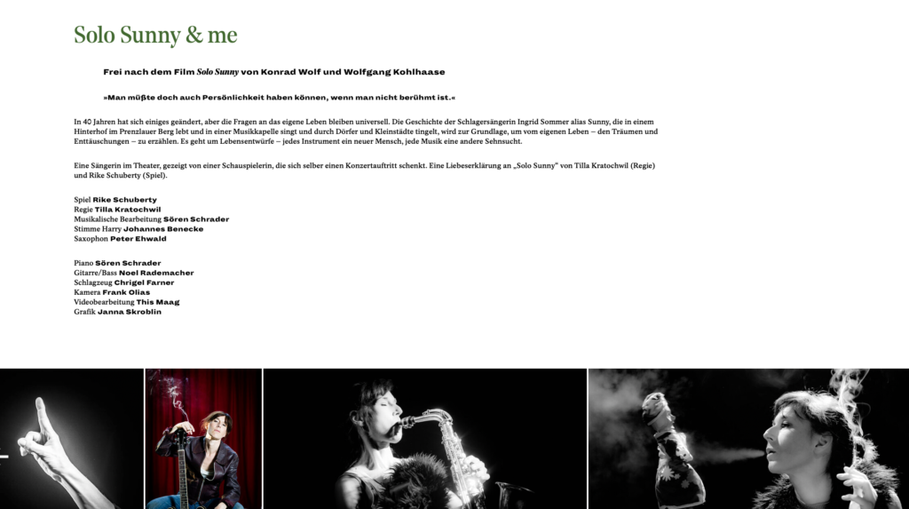 Solo Sunny in Dessau